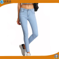 Moda feminina Slim Legging Jeans Skinny Jeans Algodão Spandex Denim Jeans